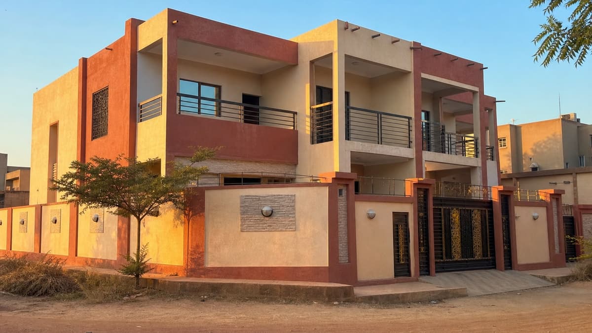 Duplex F5 avec balcons — Badalabougou